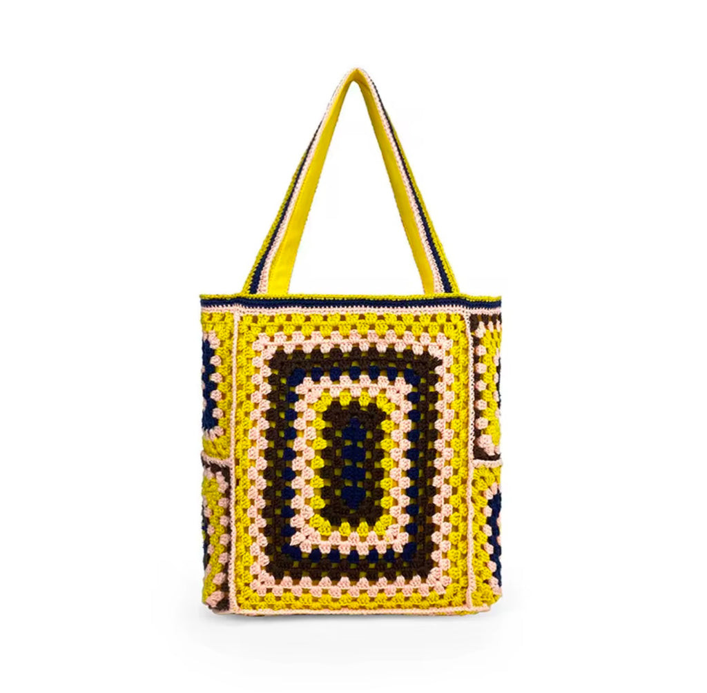 Multi- colored embroidered bags