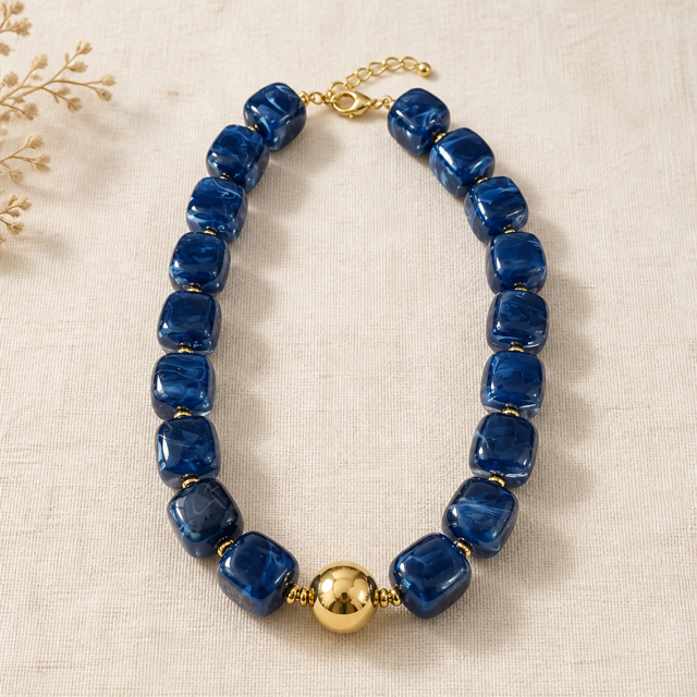 Colorful Acrylic Necklace