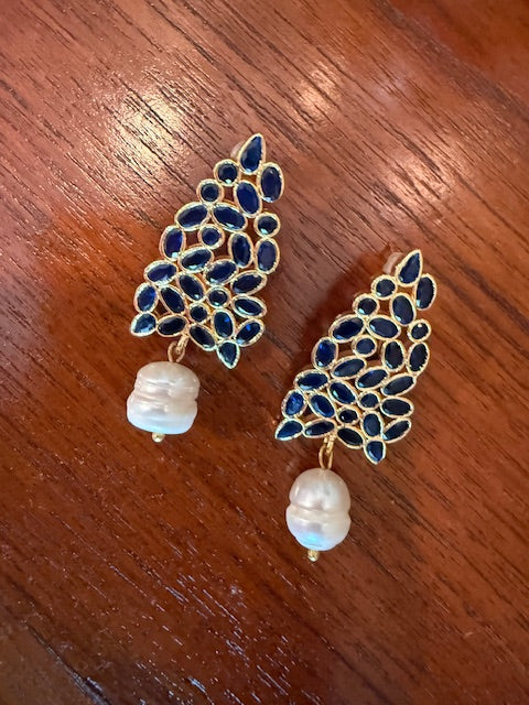 Anatolian Cypress Drop Earrings