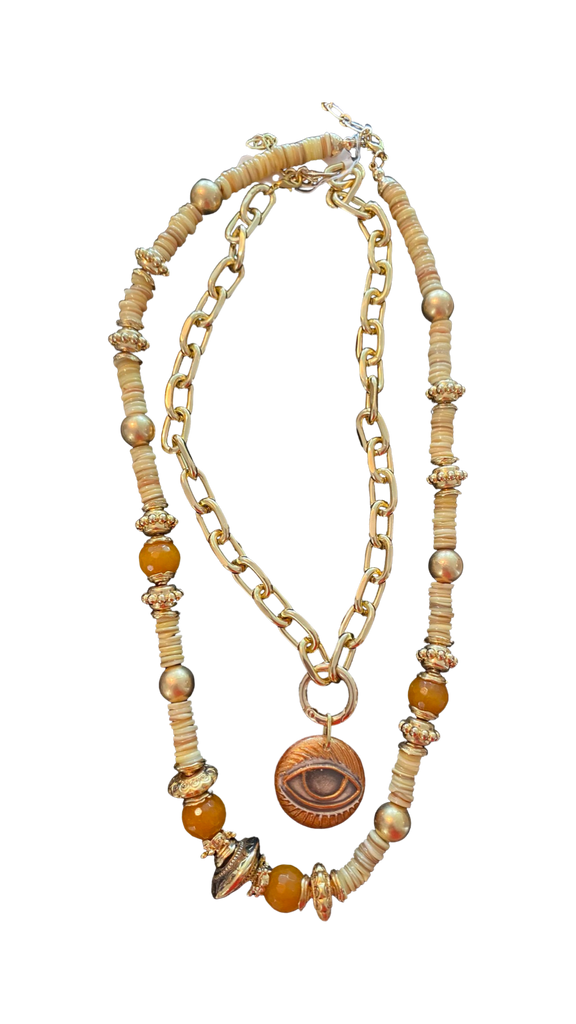 Earthy Turkish Necklace Set