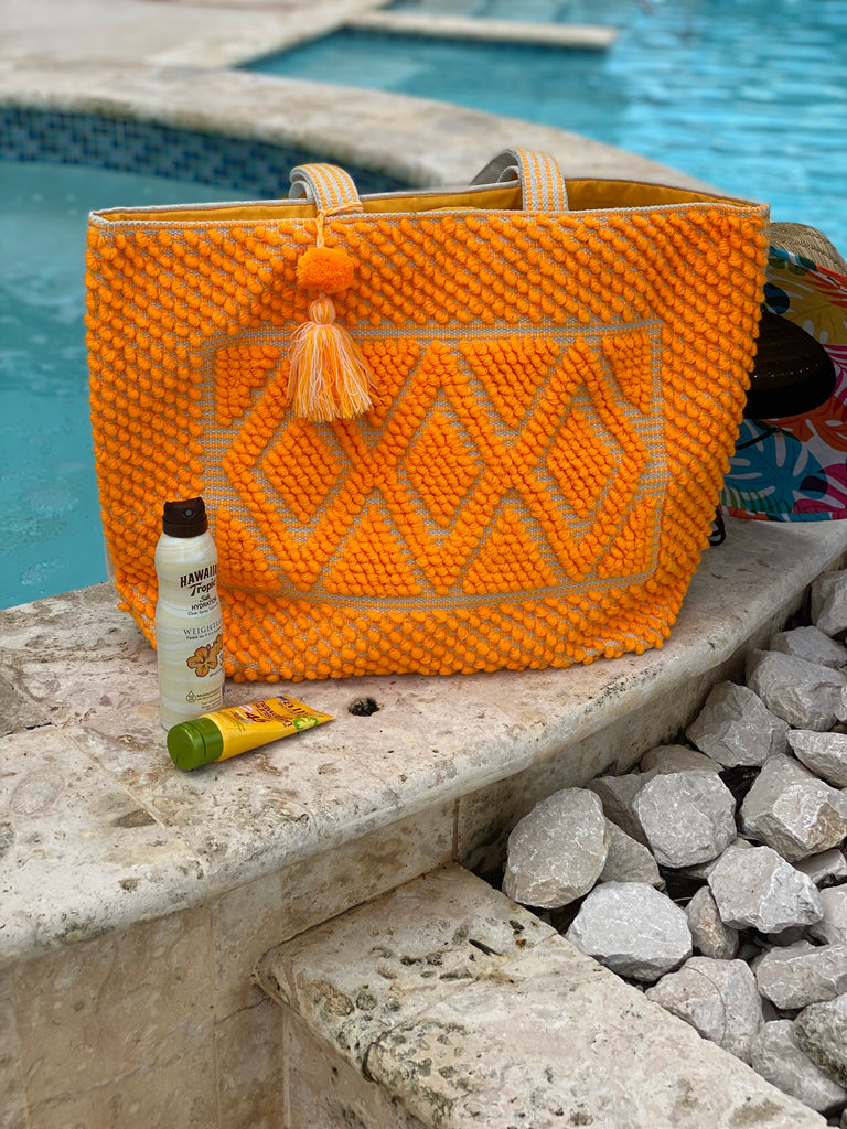 Bright beach bag new arrivals