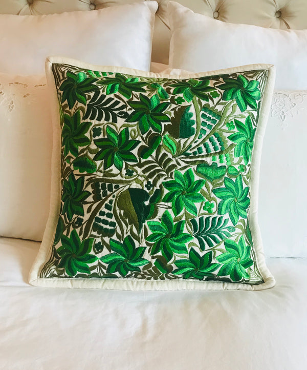 Embroidered Mexican Cushion Covers