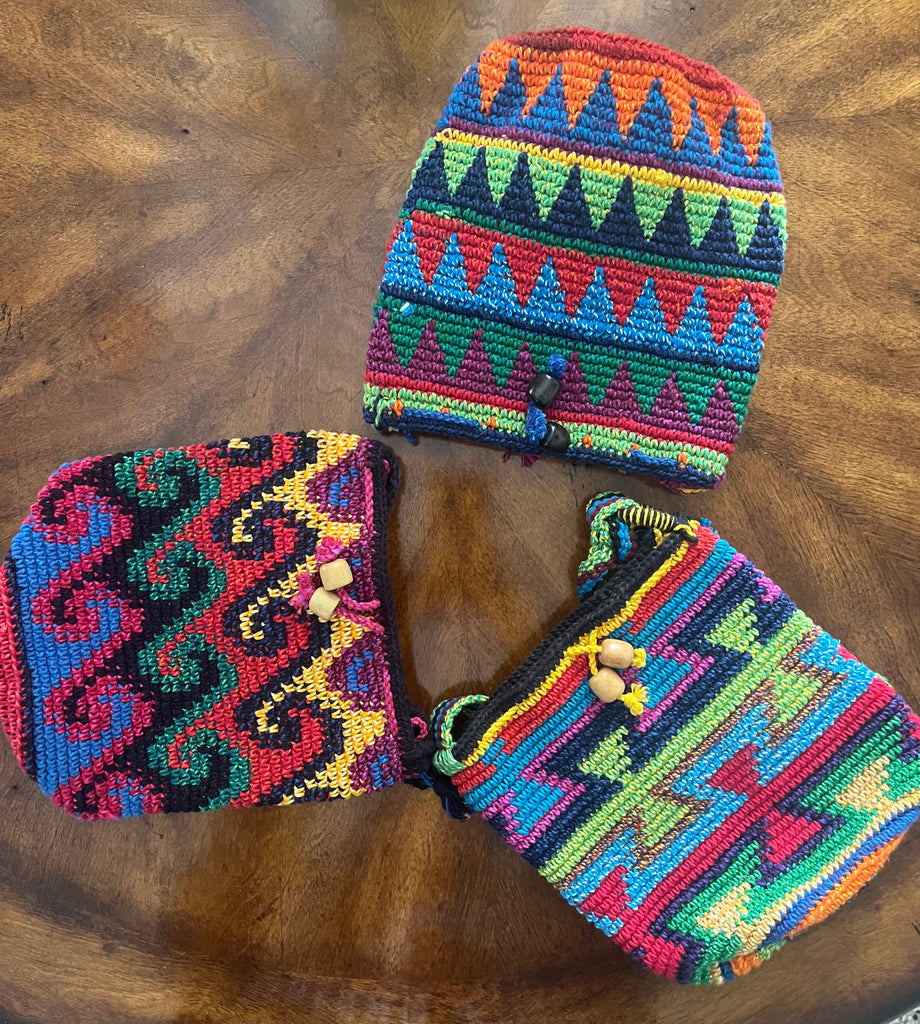 Small Colorful Handwoven Mochilas