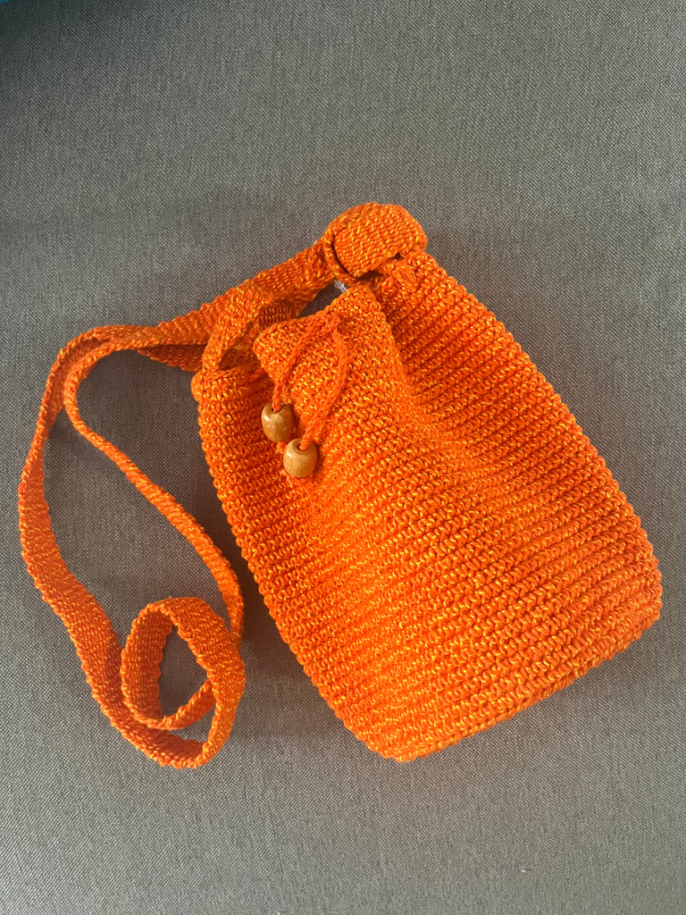 Small Solid Color Handwoven Bags